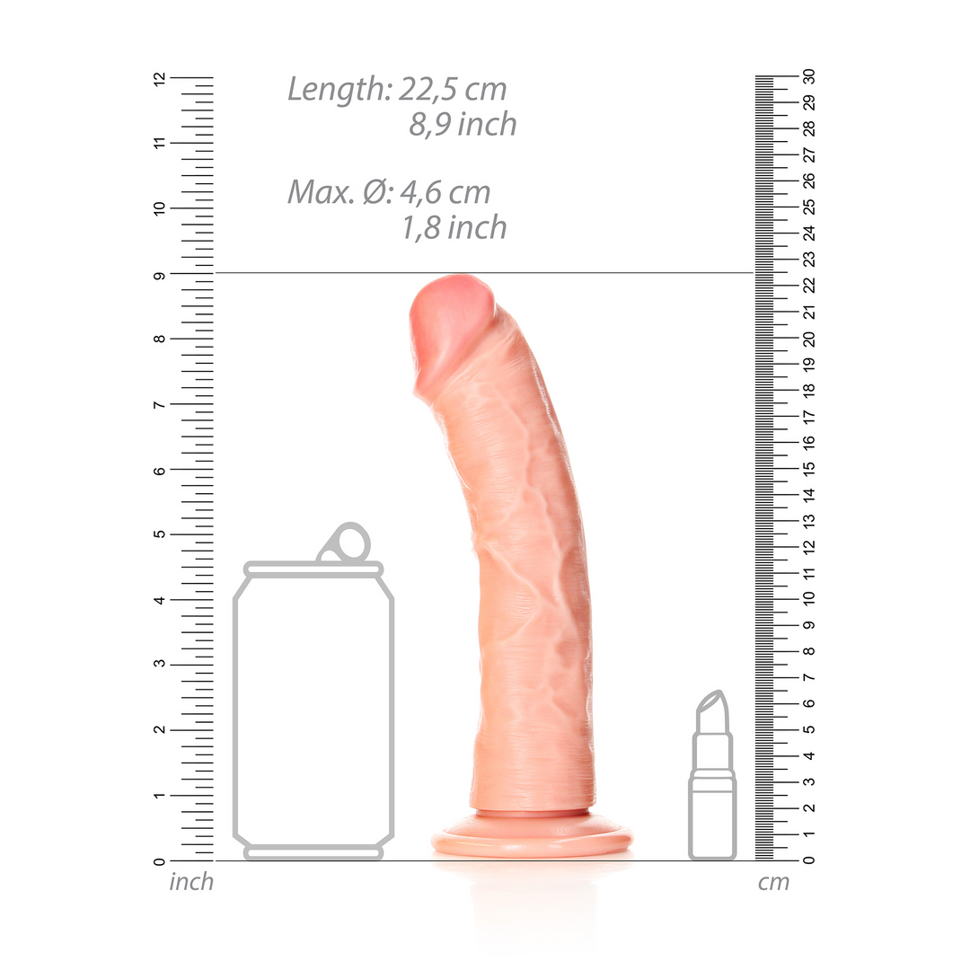 Curved Realistic Dildo with Suction Cup - 8 / 20,5 cm