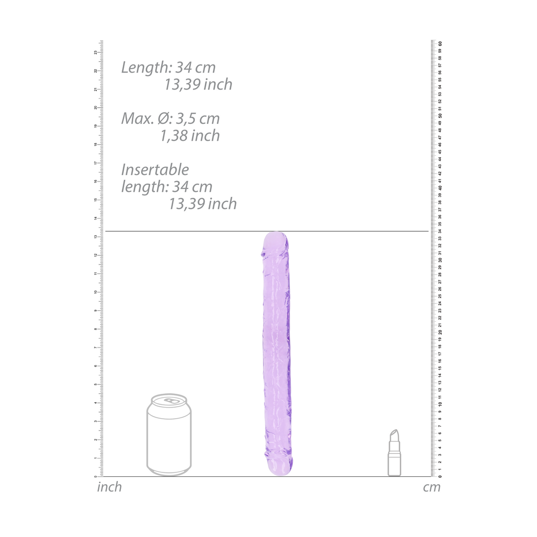 Realistischer Doppeldildo - 13'' / 34 cm