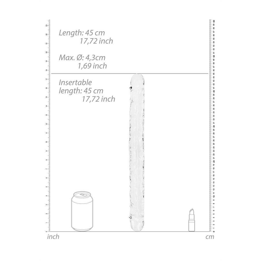 Realistischer Double Dong - 18'' / 45 cm