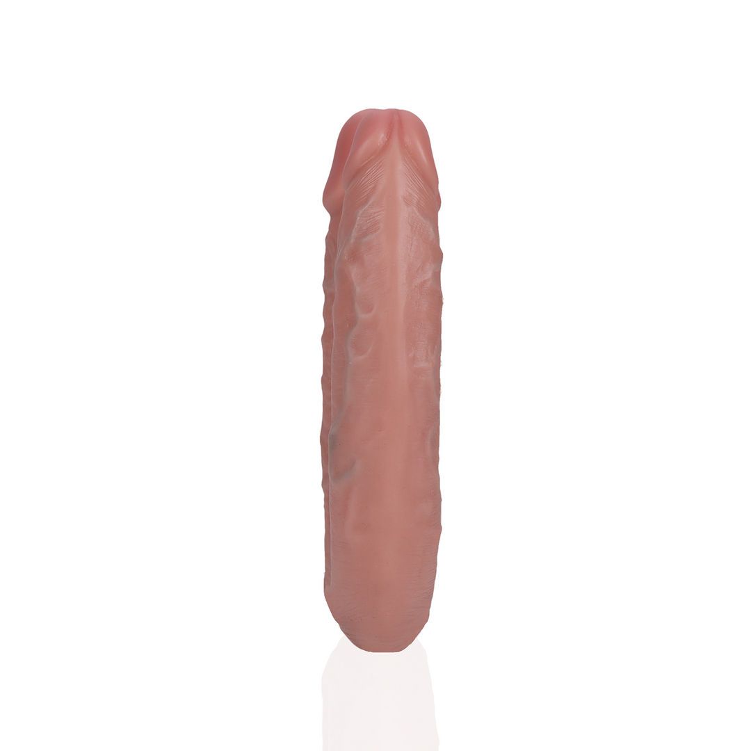 U Shaped Double Dildo 5 / 12,7 cm - Flesh