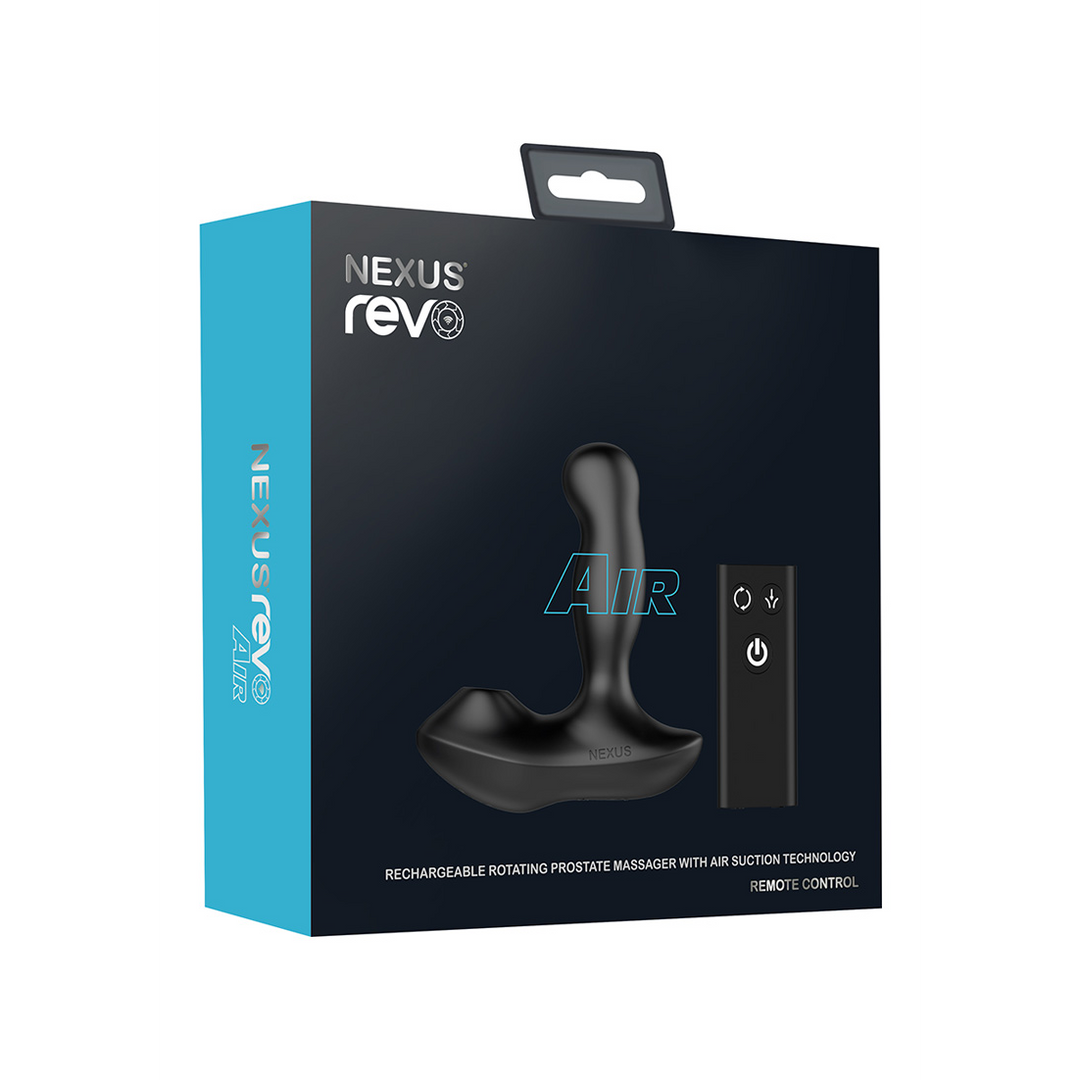 Revo Air - Rotierender Prostata Massager mit Suction und Fernbedienung