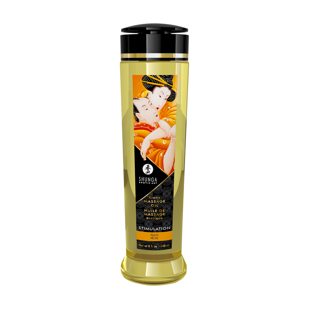 Erotic Massage Oil - Peach - 8 fl oz / 240 ml