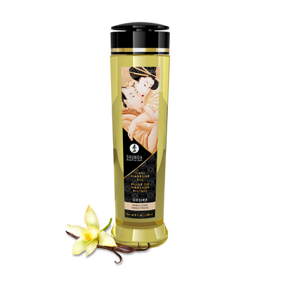 Erotic Massage Oil - Vanilla - 8 fl oz / 240 ml