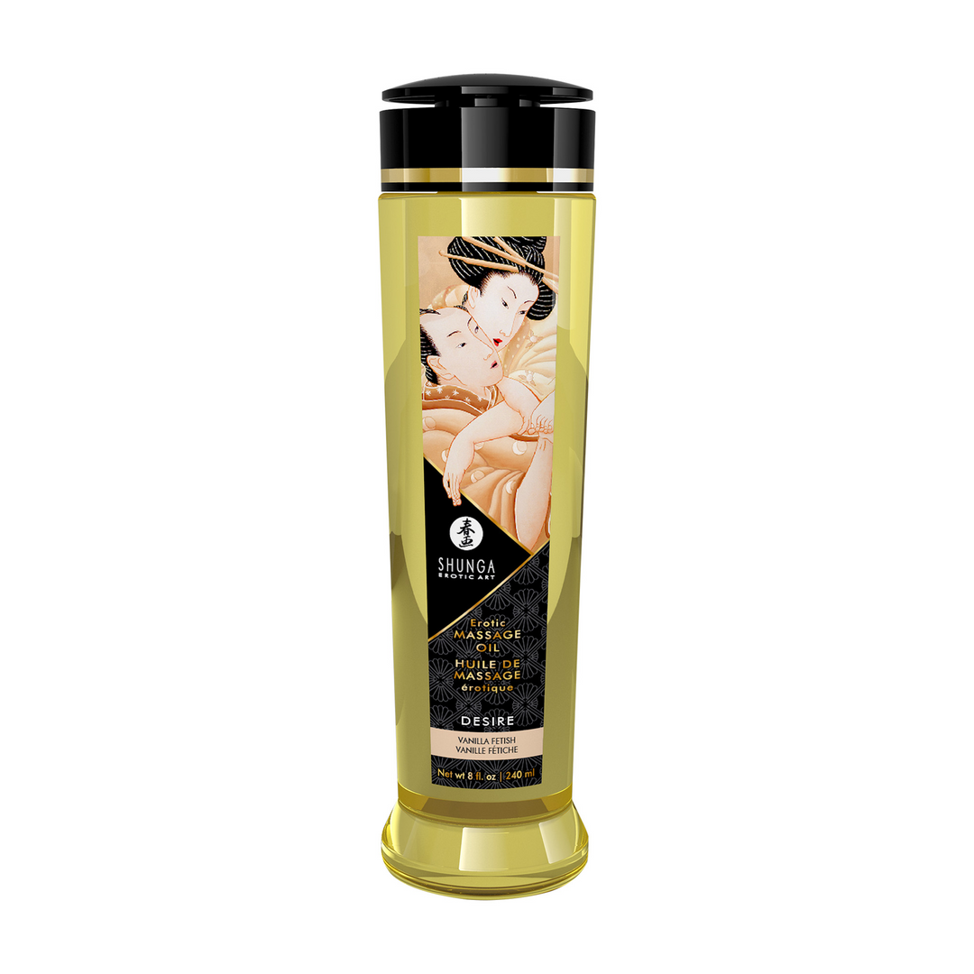 Erotic Massage Oil - Vanilla - 8 fl oz / 240 ml