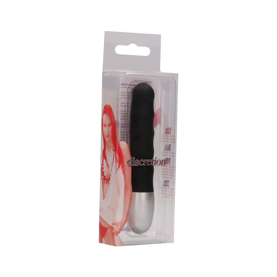 Discretion - Ribbed Mini Vibrator