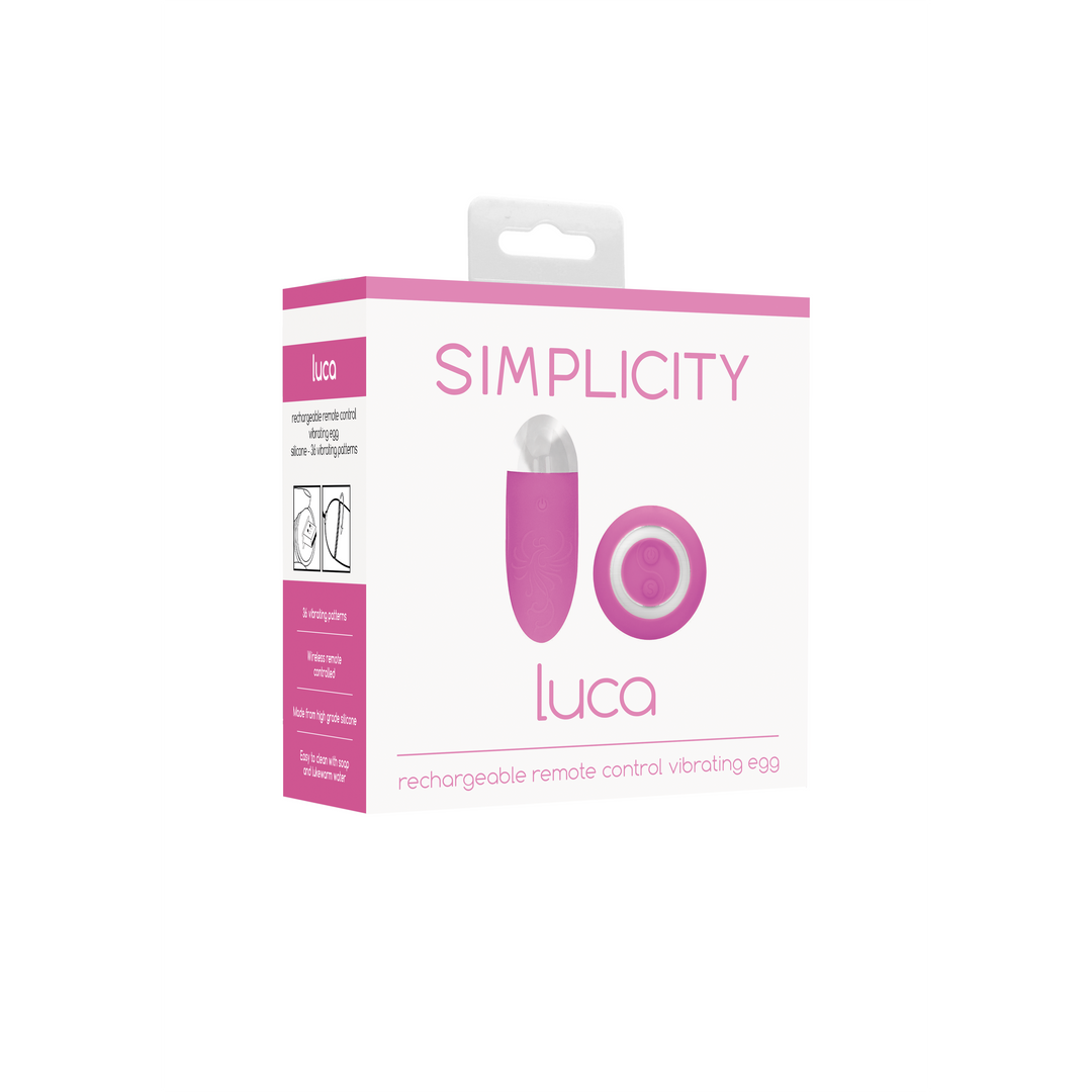 Luca - Wireless Vibrating Egg with Remote Control