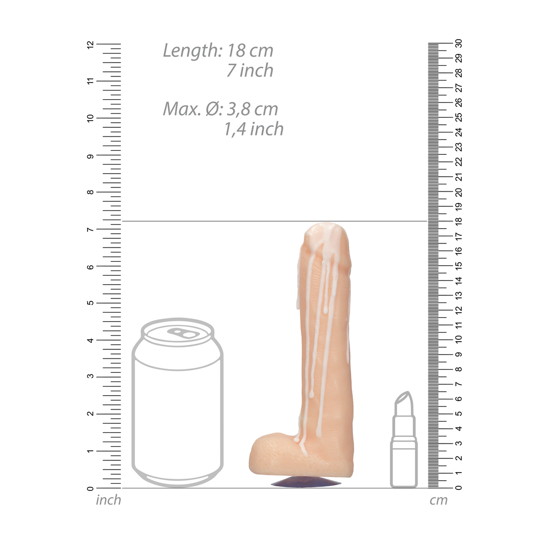 Dicky Seife mit Balls und Cum