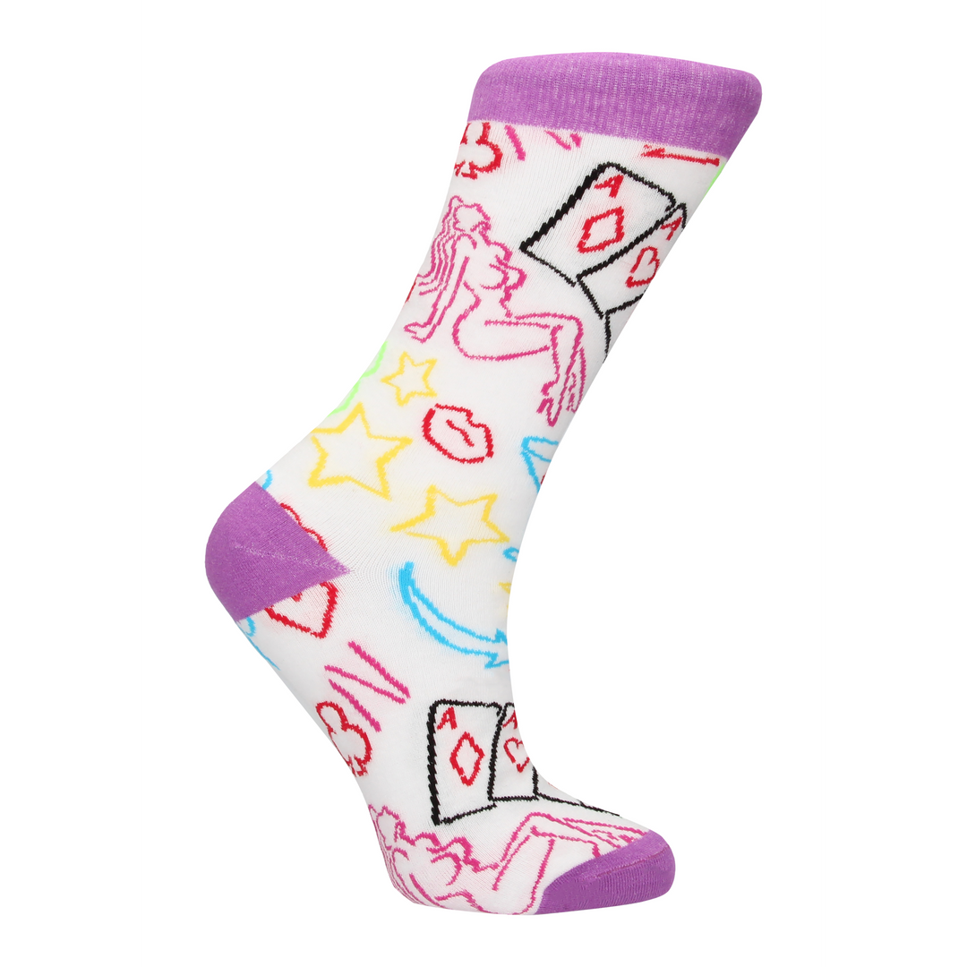 Strip Poker Socks - US Size 2-7,5 / EU Size 36-41