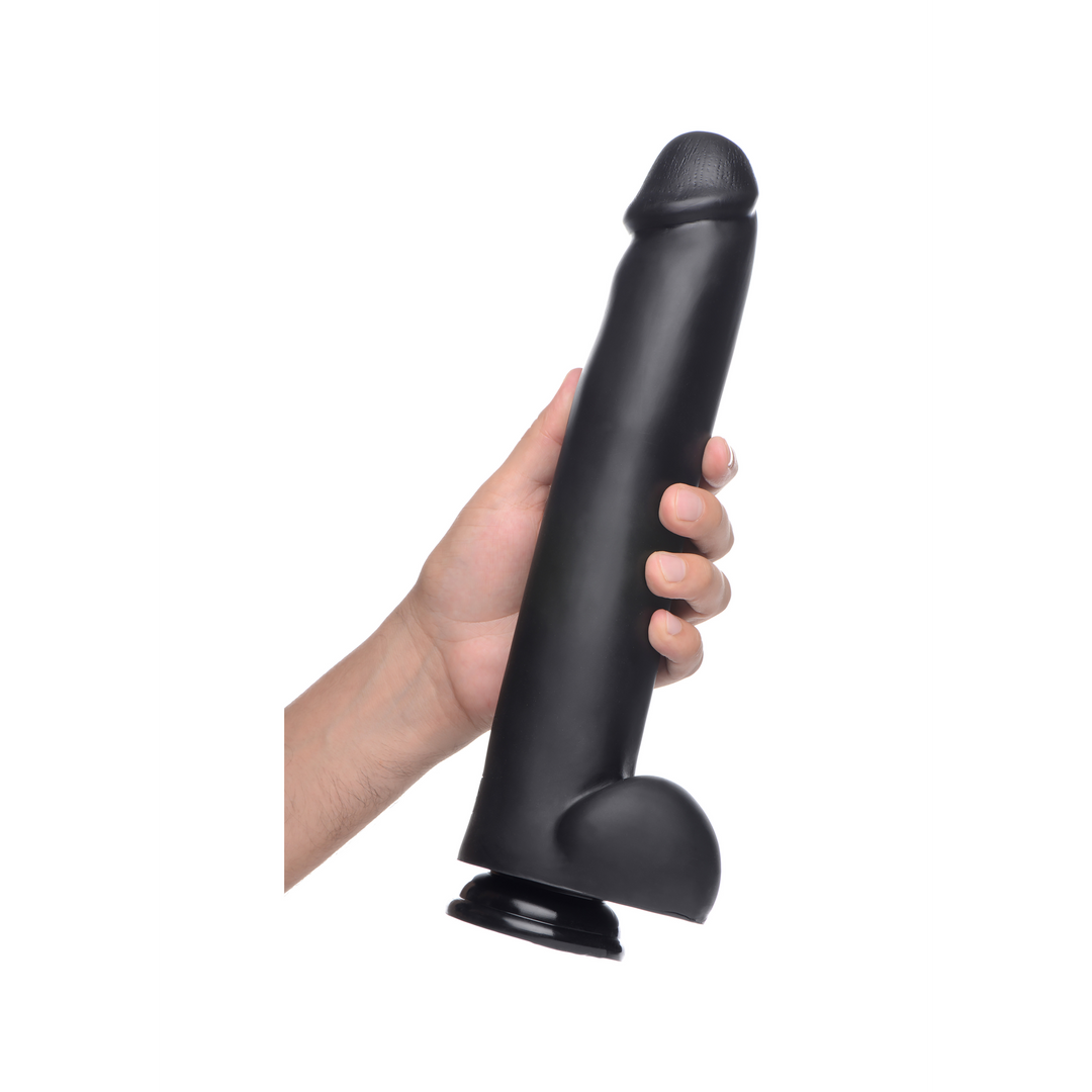 The Master - Dildo with Suction Cup - Black