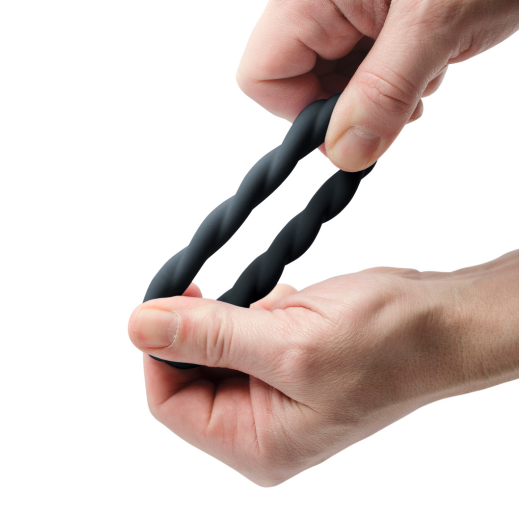 Twist - Non-Vibrating Cockring - Black