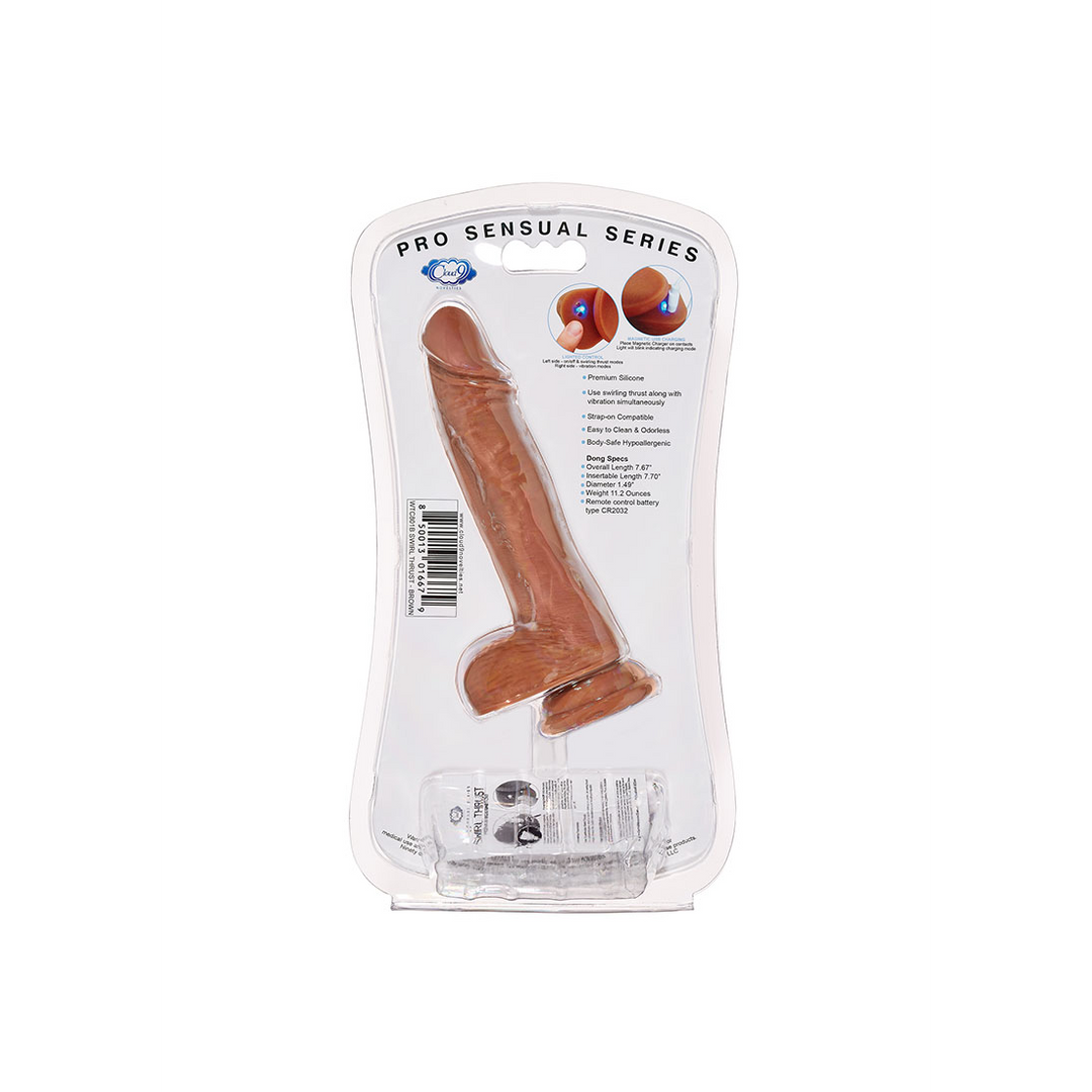 Pro Sensual Swirl Thrust - Dildo - 7 / 18 cm