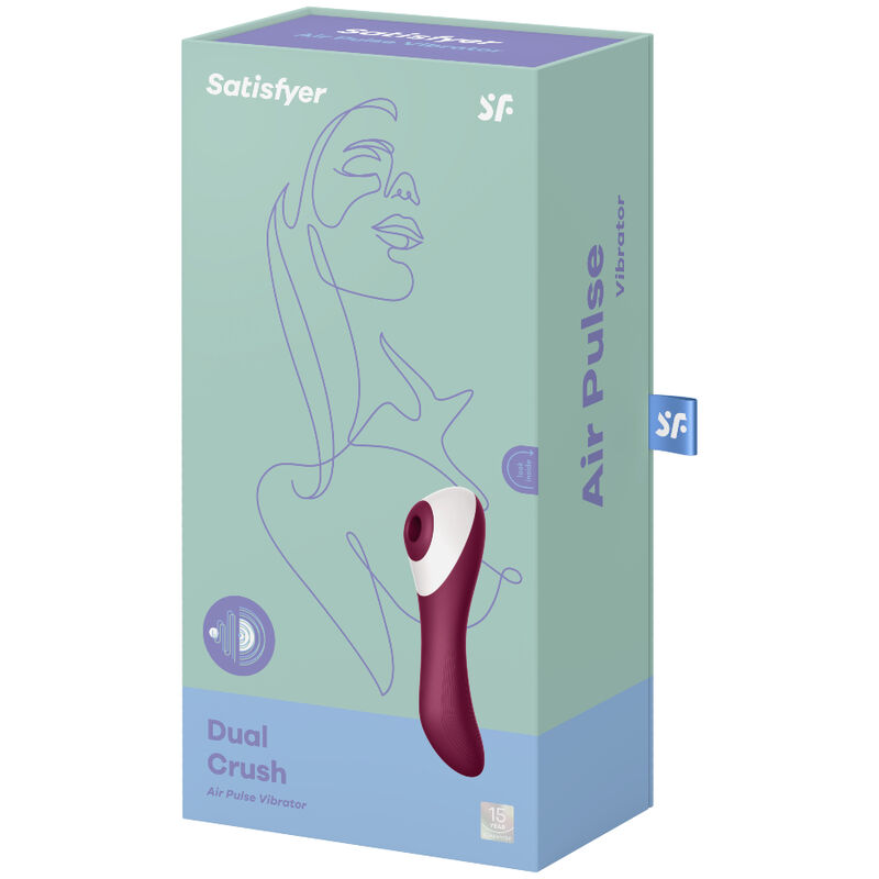 Satisfyer – Dual Crush Air Pulse Vibrator