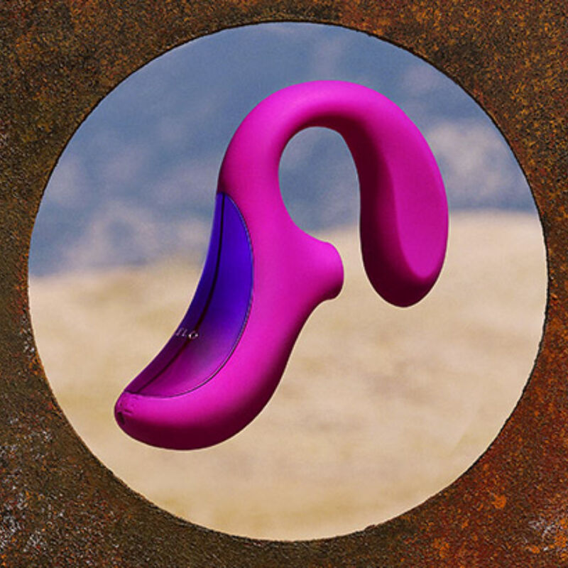 LELO - ENIGMA CRUISE DOUBLE STIMULATION SONIC MASSAGER DEEP ROSE