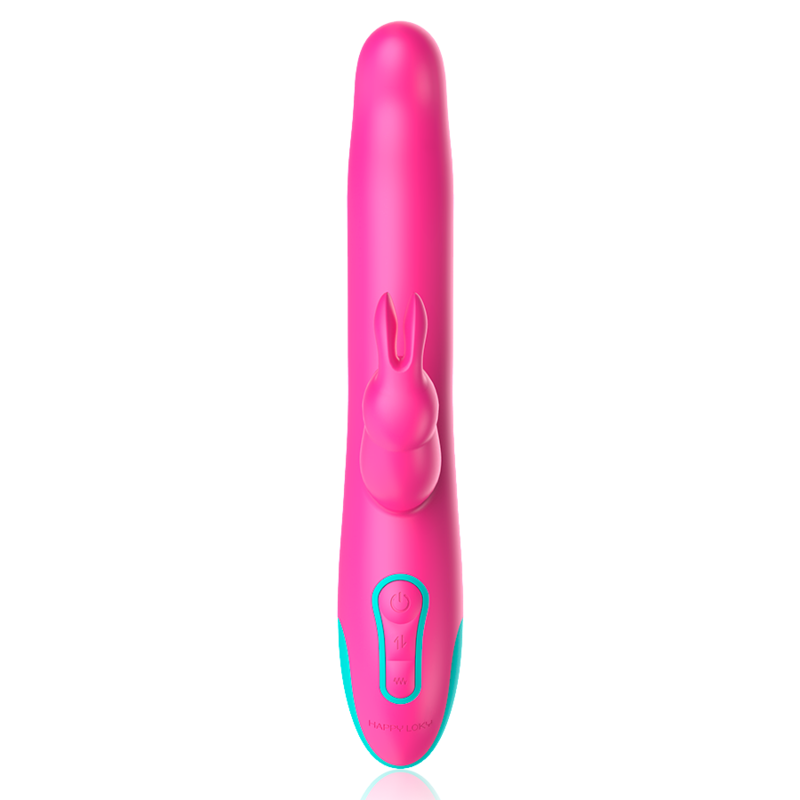 HAPPY LOKY - PLUTO RABBIT-VIBRATOR & ROTATOR + WATCHME-FERNBEDIENUNG
