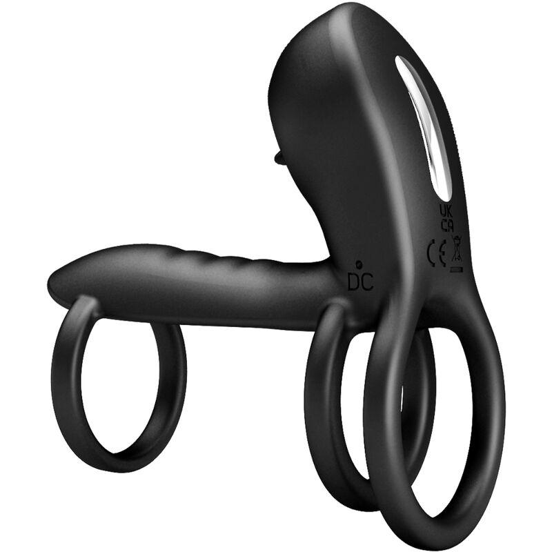 Pretty Love – Jammy Penis-Hülle 12 Vibrationen mit Wiederaufladbarer Silikon-Zunge