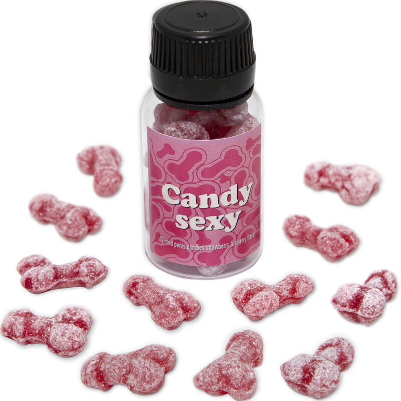 Diablo Picante – Candy Sexy Glas mit 12 Gummibärchen mit Erdbeer-Kirsch-Geschmack