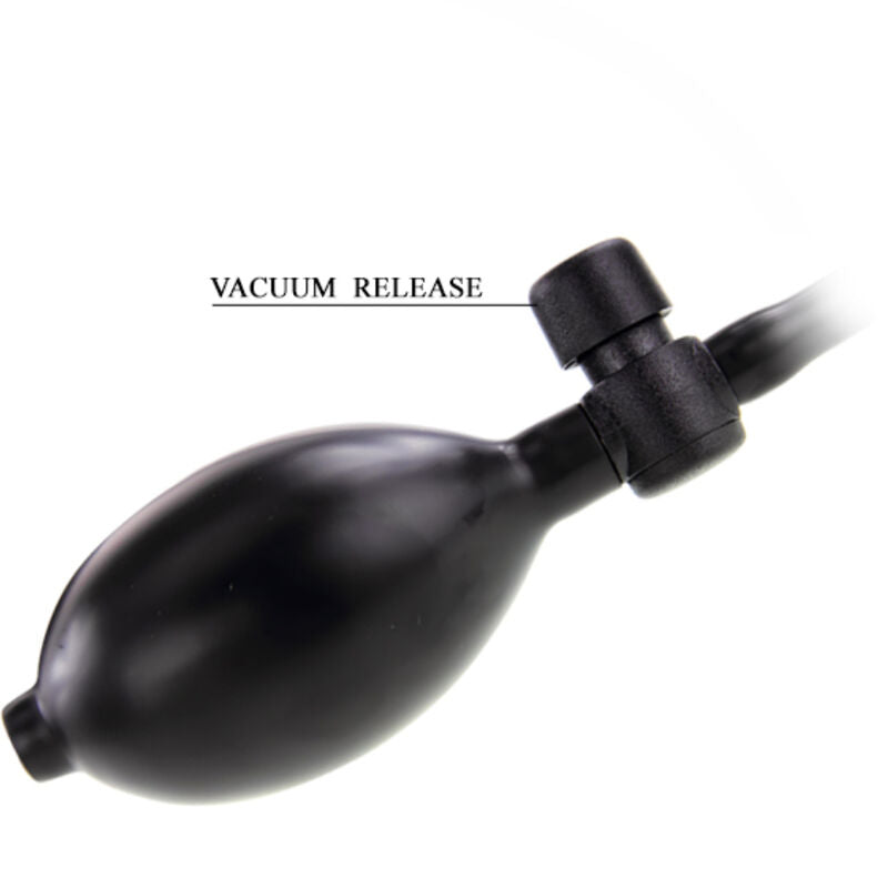 BAILE - REALISTISCHER AUFBLASBARER DILDO MIT SAUGNÄPFEN 15 CM