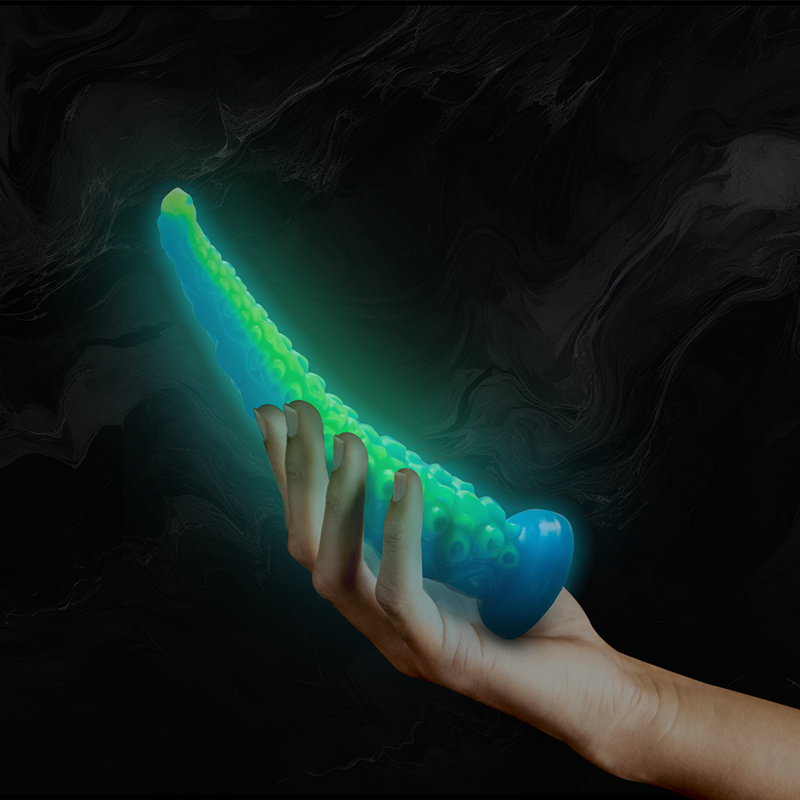 EPIC - SCYLLA DILDO DÜNNER TENTAKEL FLUORESZENZIERT KLEINE GRÖSSE