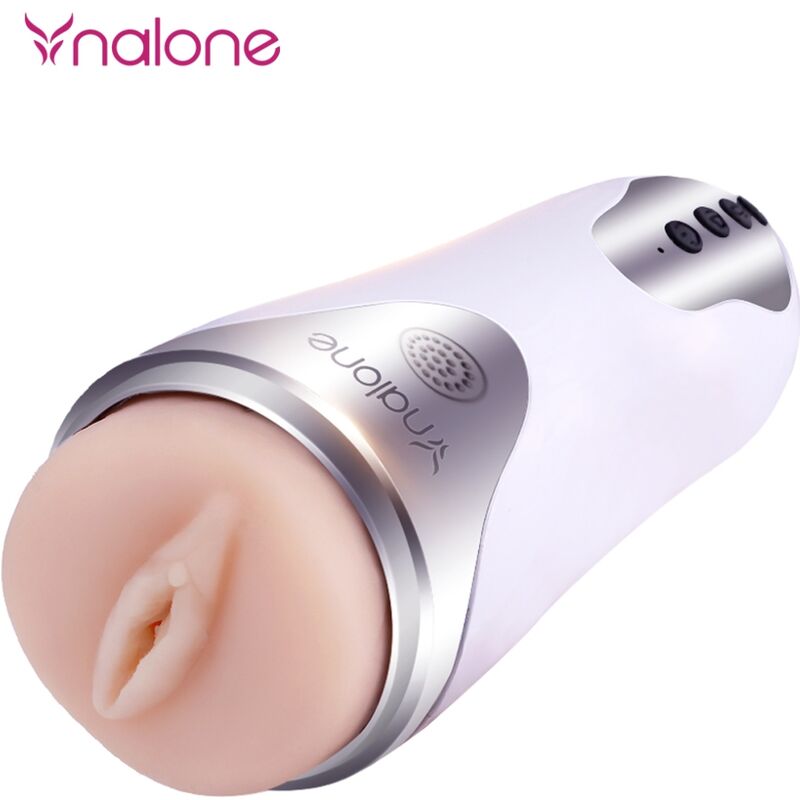 NALONE - MAGICIAN MASTURBATOR MIT VIBRATION WEISS