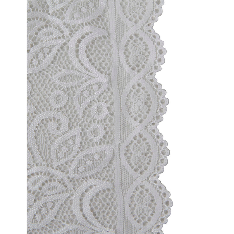 SUBBLIME - 953867 SPITZEN-BODYSUIT WEISS L/XL