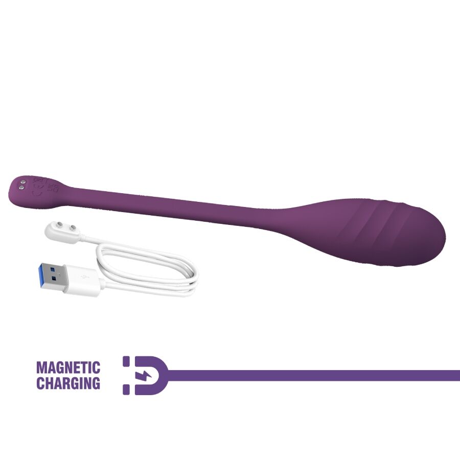 PRETTY LOVE - LEVIATHAN APP-GESTEUERTER VIBRATOR LILA