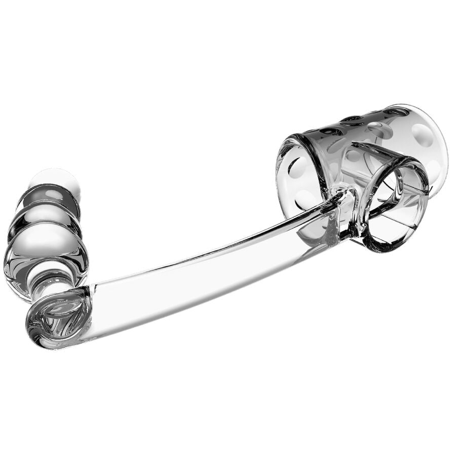 PRETTY LOVE - PENISHÜLLE MIT ANAL-PLUG TRANSPARENT