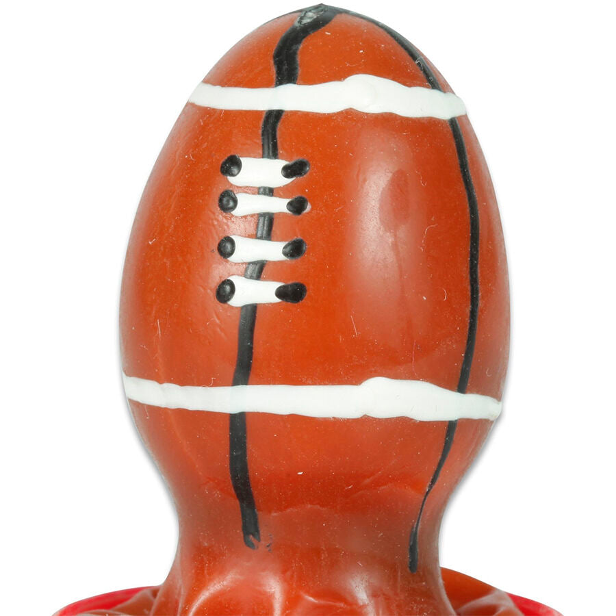 CONDOMERIE - HANDBEMALTE NEUHEITSKONDOME RUGBYBALL