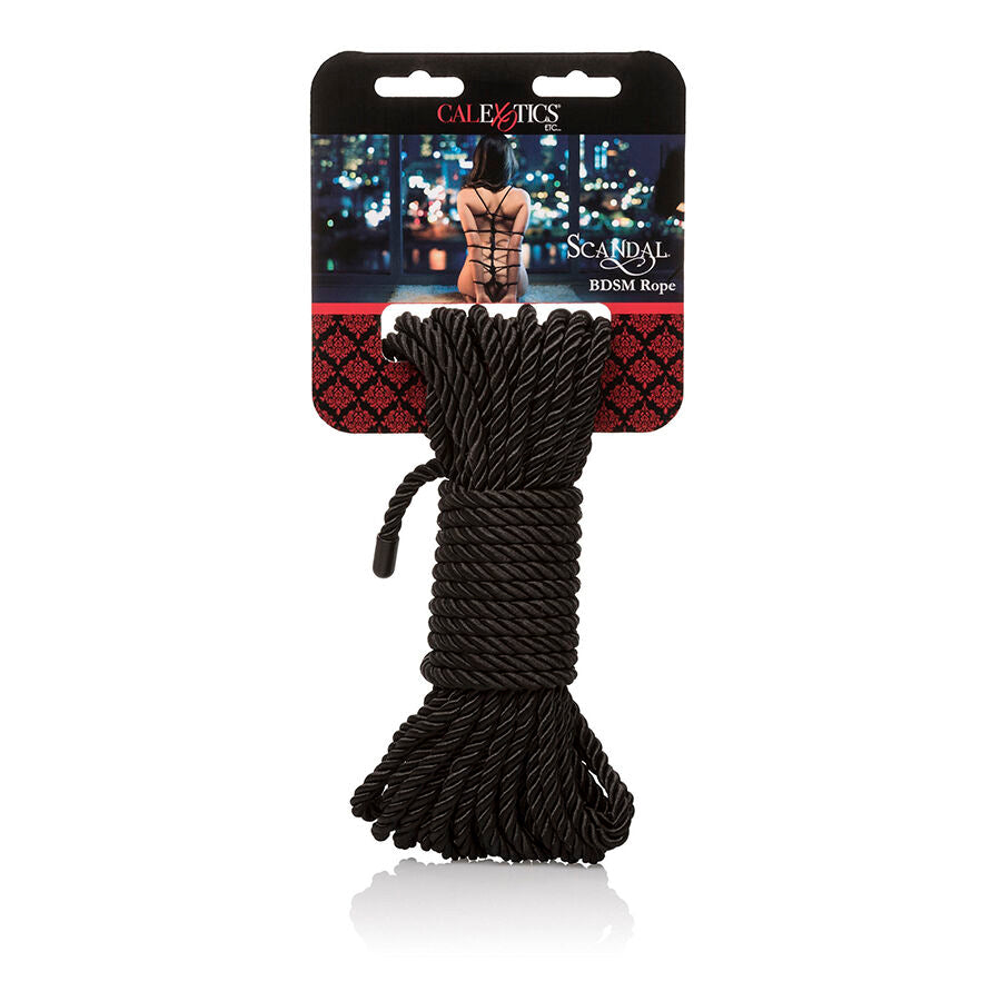 CALEXOTICS - SCANDAL SCHWARZES BDSM-SEIL 10 M
