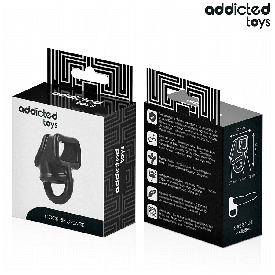 ADDICTED TOYS - PENISKÄFIGRING