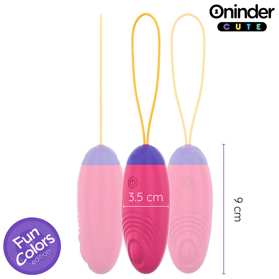 ONINDER CUTE – LIEBE, VERGNÜGEN, VIBRO-WAVE-KOPFEN MIT SILIKON-EI – KOSTENLOSE GLOBALE APP