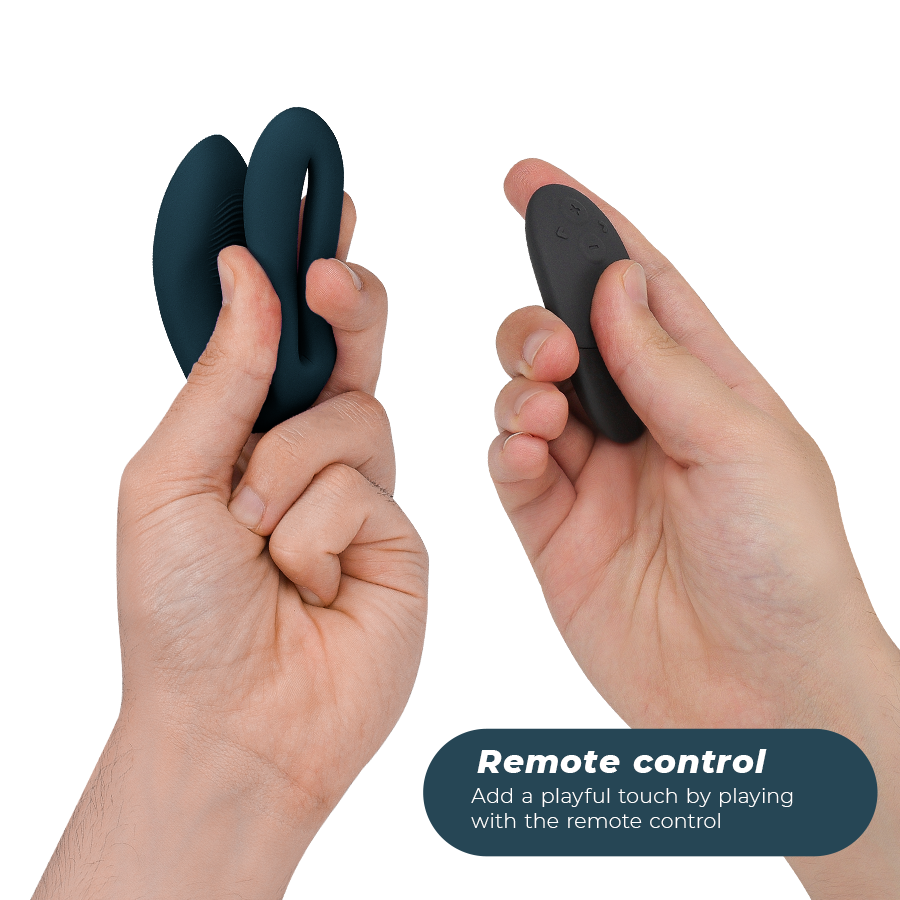 WE-VIBE - SYNC O FLEXIBLER VIBRATOR MIT FERNBEDIENUNG DUNKELGRÜN
