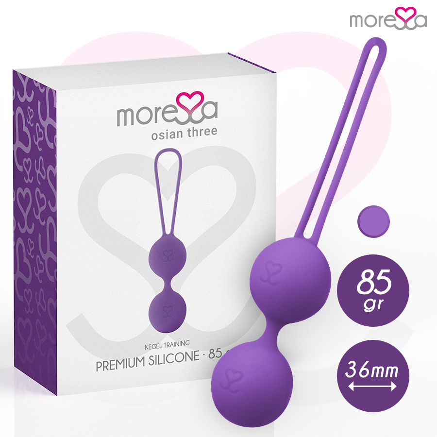 MORESSA - OSIAN DREI PREMIUM LILA SILIKON