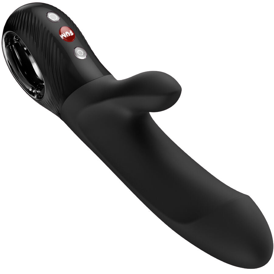 FUN FACTORY - BI STRONIC EMBRACE THRUSTING RABBIT PULSATORS BLACK