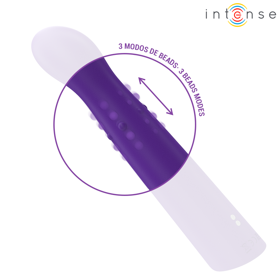 INTENSE - HELENA BEADS UP & DOWN WIGGLE VIBRATOR 13,5 CM
