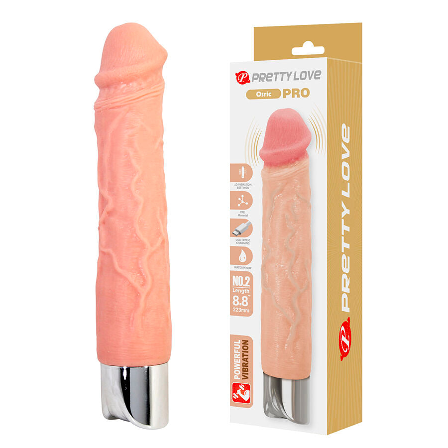 PRETTY LOVE - OSRIC PRO FLEXIBLER REALISTISCHER VIBRATOR