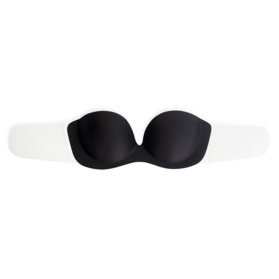 BYE-BRA - DIVA BRA SUJETADOR ADHESIVO NEGRO COPA D