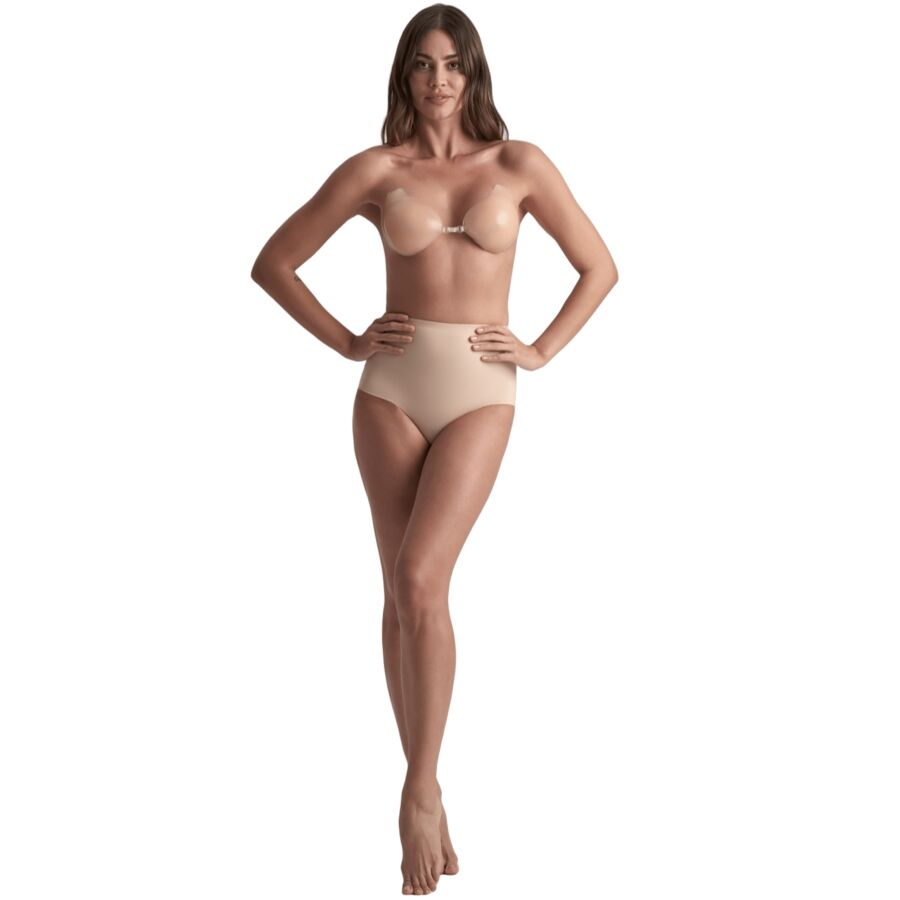 BYE-BRA - COPAS DE SILICONA BEIGE COPA B