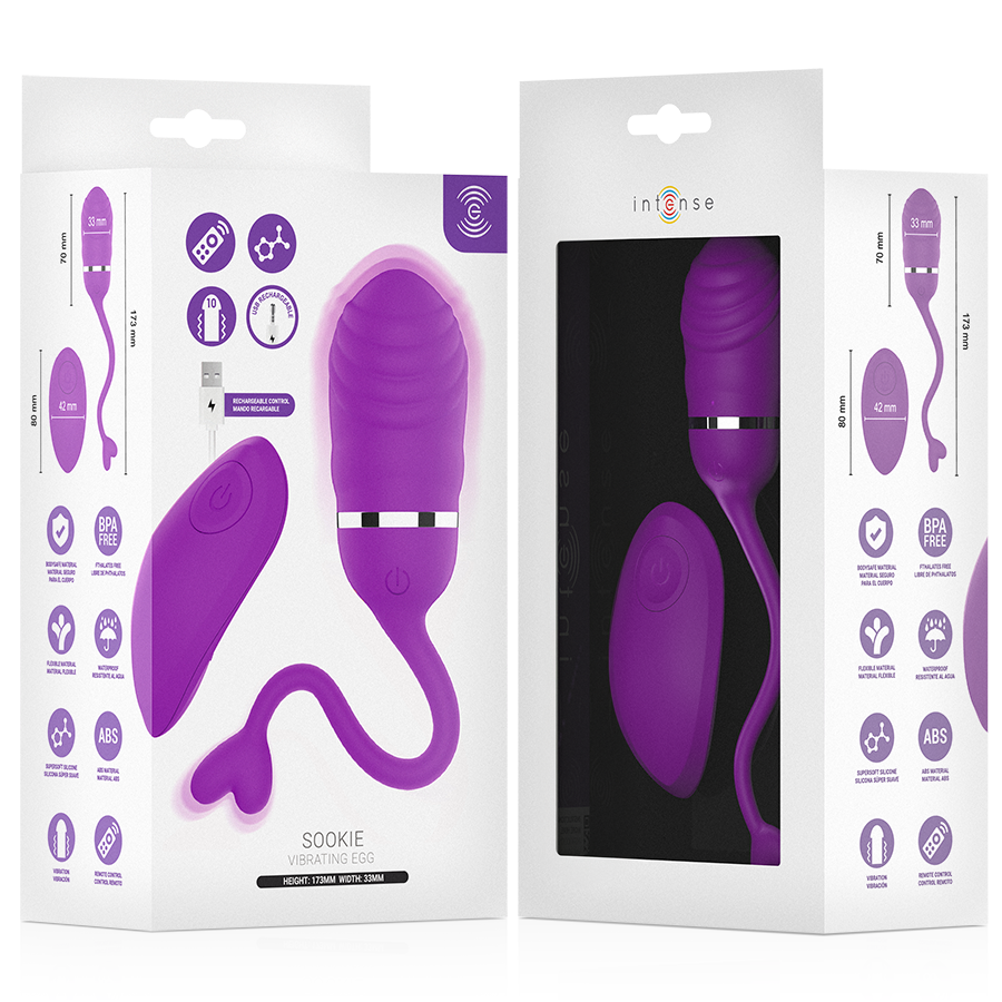 INTENSE - SOOKIE FERNBEDIENUNGS-VIBRATIONSEI LILA