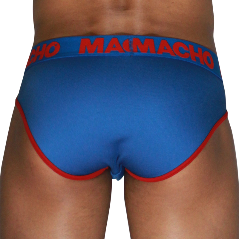 MACHO - MCH005 CLASSIC SLIP BLAU + ROT M