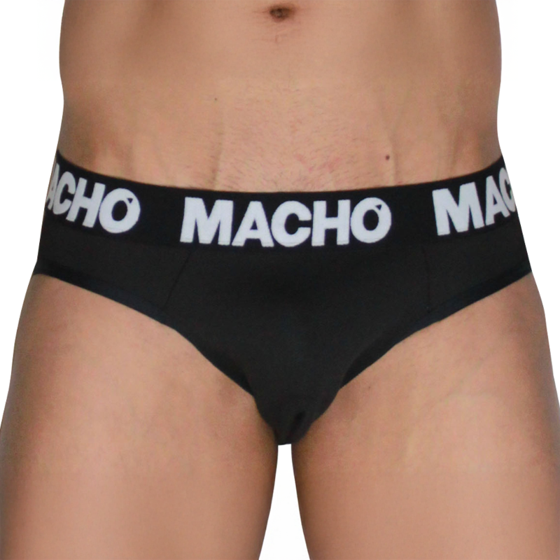 MACHO - MCH007 CLASSIC SLIP SCHWARZ + SCHWARZ L