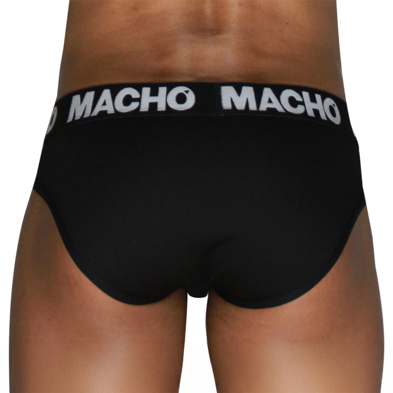 MACHO - MCH007 CLASSIC SLIP SCHWARZ + SCHWARZ L