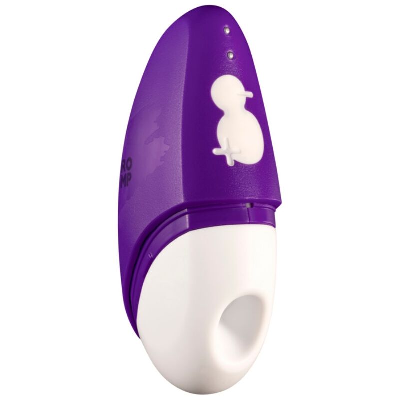 ROMP - KOSTENLOSER X KLITORALSTIMULATOR MIT DECKEL, 10 STUFEN, WIEDERAUFLADBAR, LILA