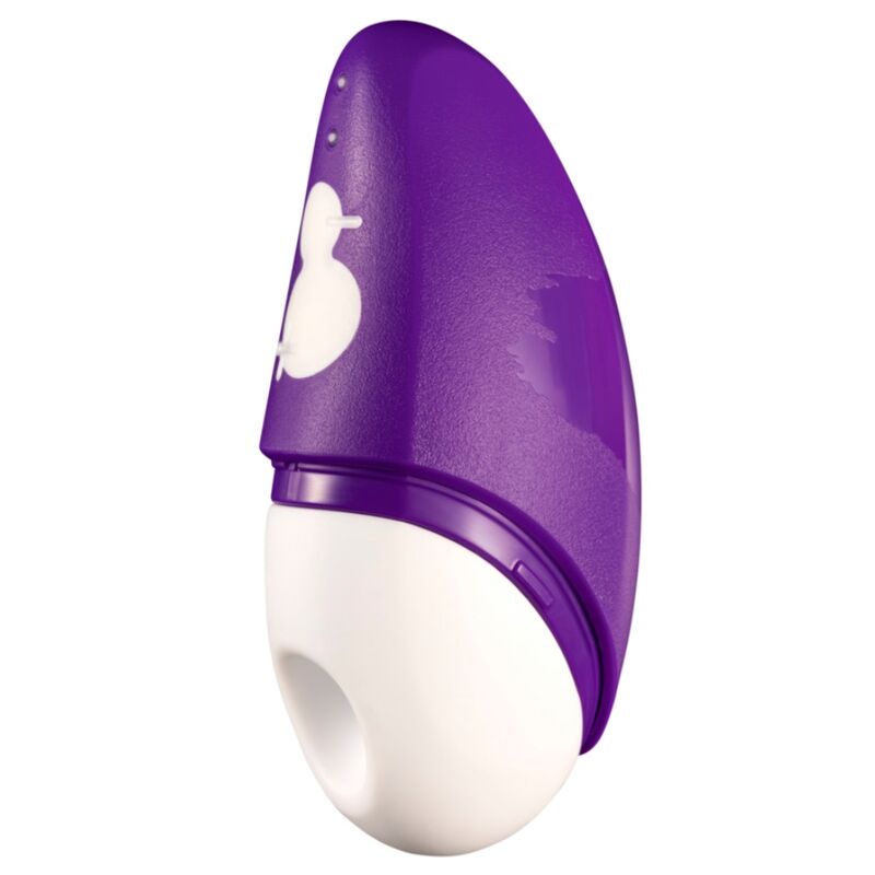 ROMP - KOSTENLOSER X KLITORALSTIMULATOR MIT DECKEL, 10 STUFEN, WIEDERAUFLADBAR, LILA