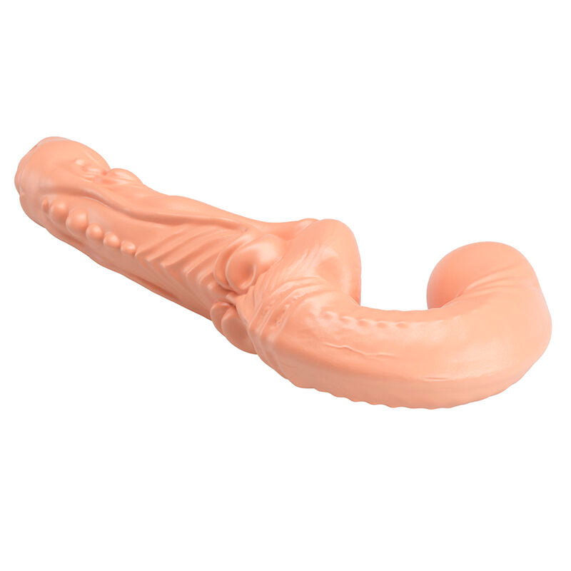 BAILE - EMMA TEXTURED DOUBLE PENETRATION STRAP-ON FLESH