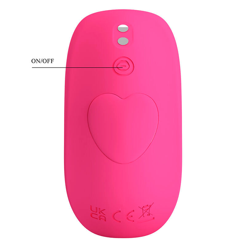 PRETTY LOVE - HAZELYNN 12-FUNKTIONEN-MASSAGEGERÄT MIT APP-STEUERUNG, PINK