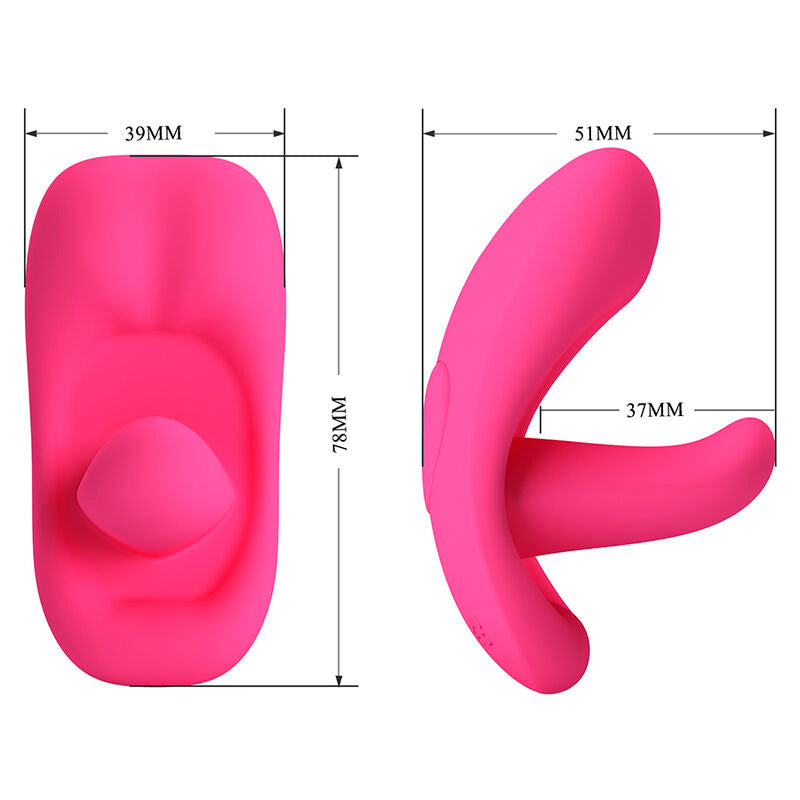 PRETTY LOVE - HAZELYNN 12-FUNKTIONEN-MASSAGEGERÄT MIT APP-STEUERUNG, PINK