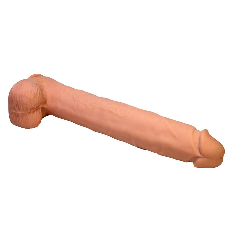 PRETTY LOVE - PAT FLEXIBLER REALISTISCHER DILDO MIT SAUGNAPF 40 CM -Ø- 6 CM