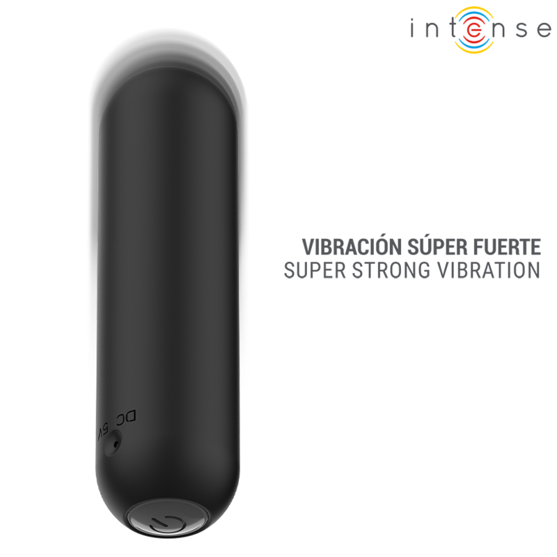 INTENSE - JUDY WIEDERAUFLADBARER VIBRATIONSKUGEL MIT FERNBEDIENUNG SCHWARZ