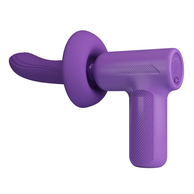 PRETTY LOVE - VITO STOSSMASSAGEPISTOLE 5 MODI LILA