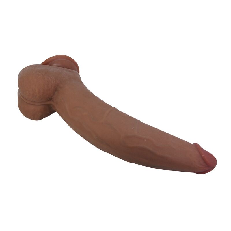 PRETTY LOVE - ULRIC REALISTISCHER FLEXIBLER DILDO 26 CM Ø 5,5 CM TPE BRAUN